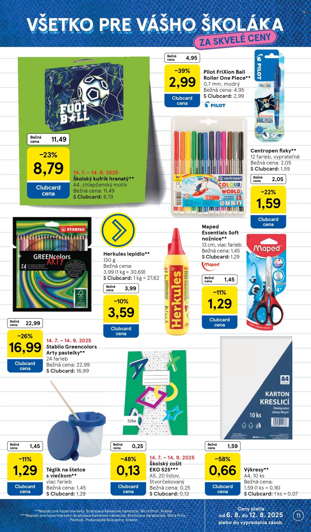Leták TESCO - 6.8.2025 - 12.8.2025. Strana 11