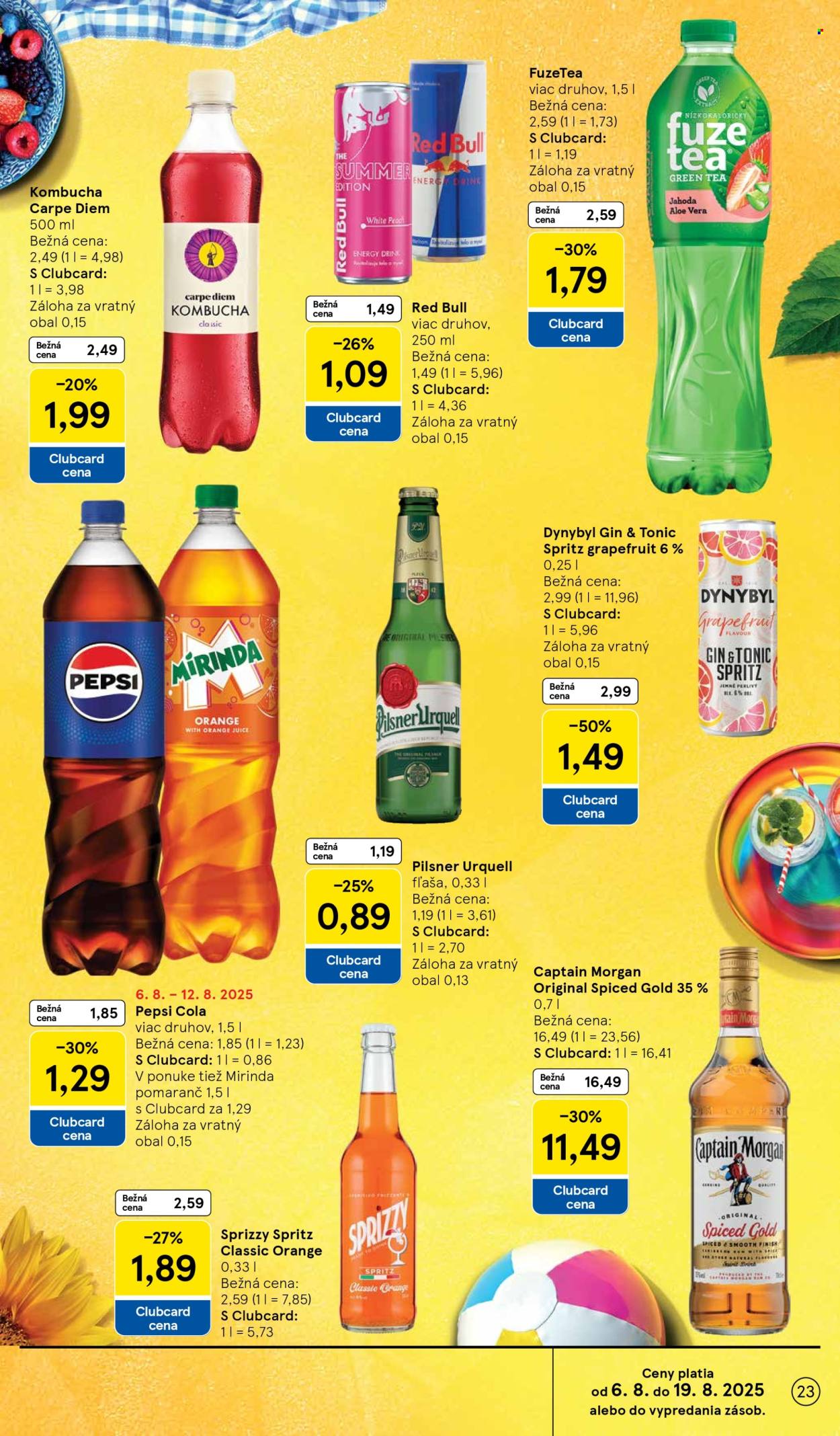 Leták TESCO - 6.8.2025 - 12.8.2025. Strana 23