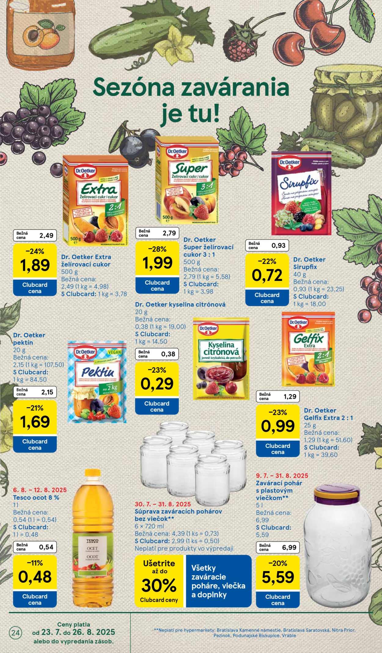 Leták TESCO - 6.8.2025 - 12.8.2025. Strana 24