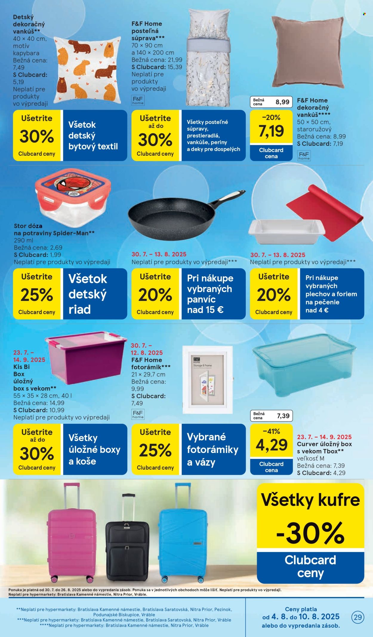 Leták TESCO - 6.8.2025 - 12.8.2025. Strana 29