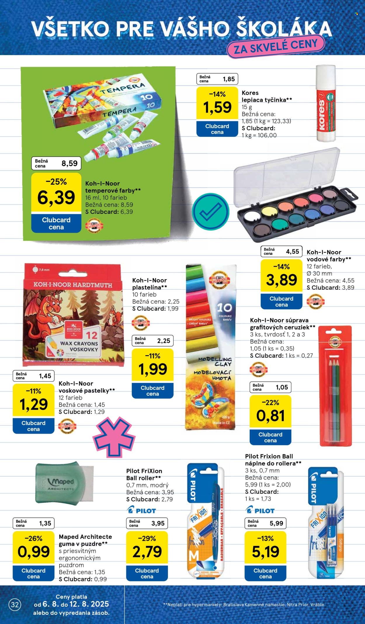 Leták TESCO - 6.8.2025 - 12.8.2025. Strana 32