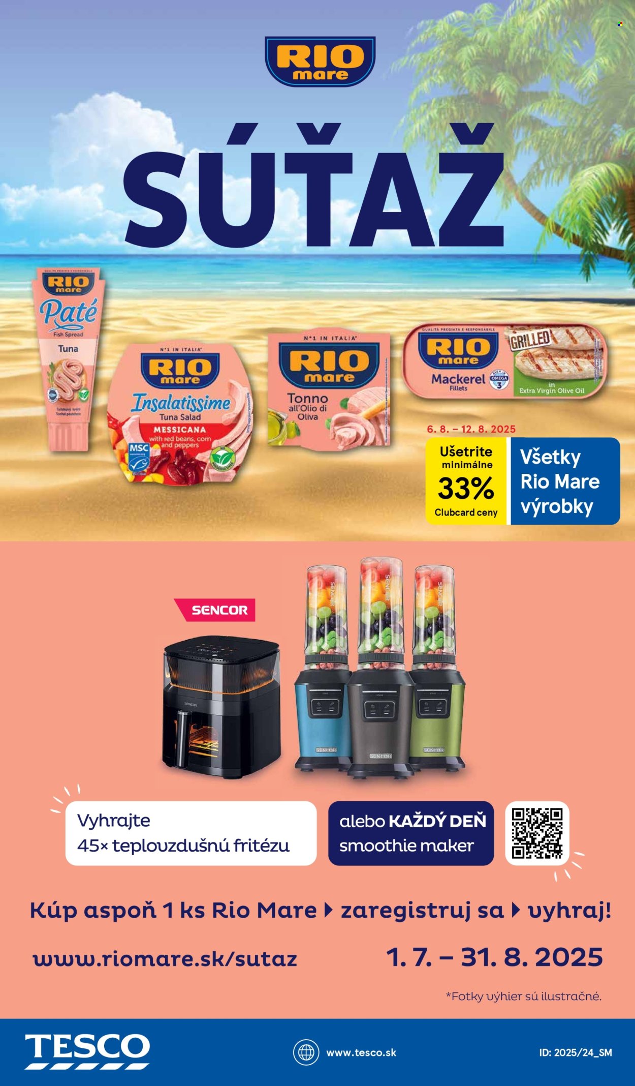 Leták TESCO supermarket - 6.8.2025 - 12.8.2025. Strana 25