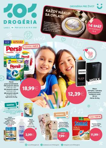 Leták 101 Drogerie - 6.8.2025 - 19.8.2025.