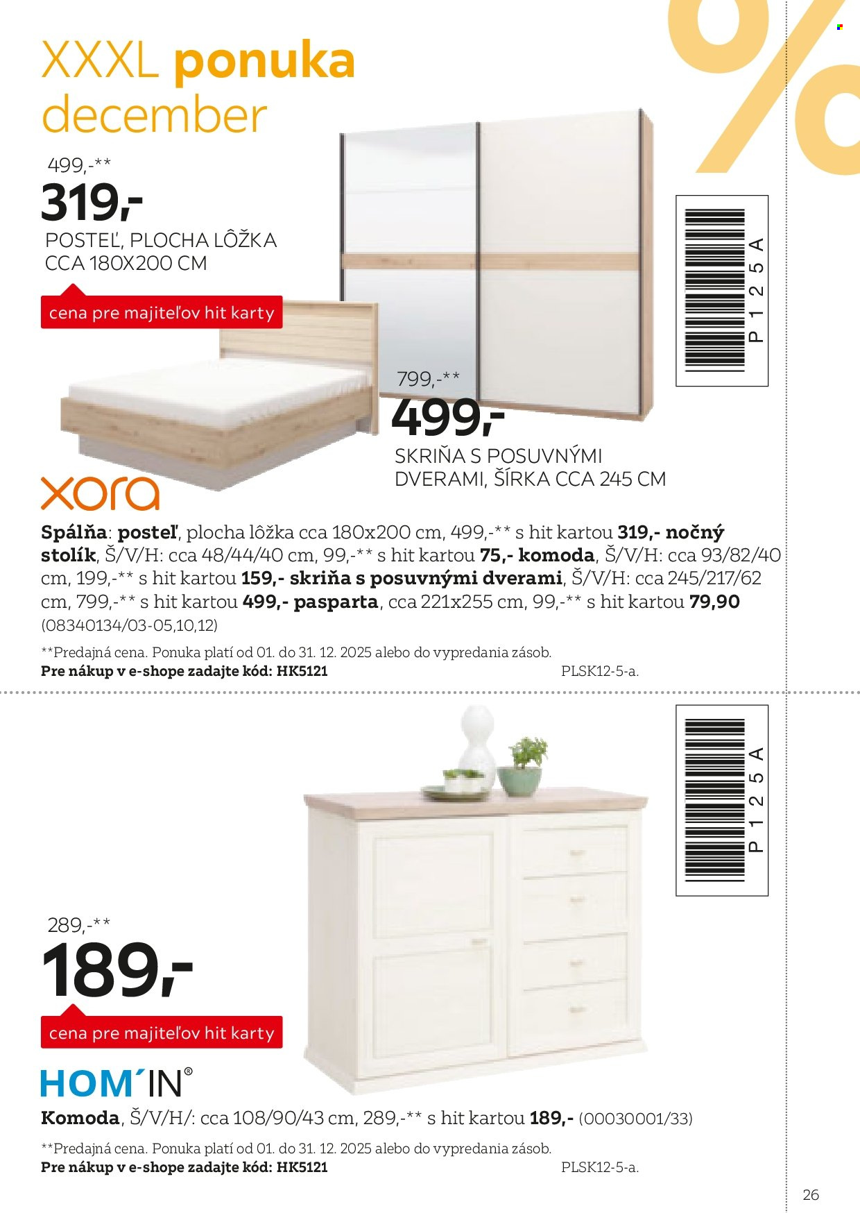 Leták XXXLutz - 1.8.2025 - 31.1.2026. Strana 26