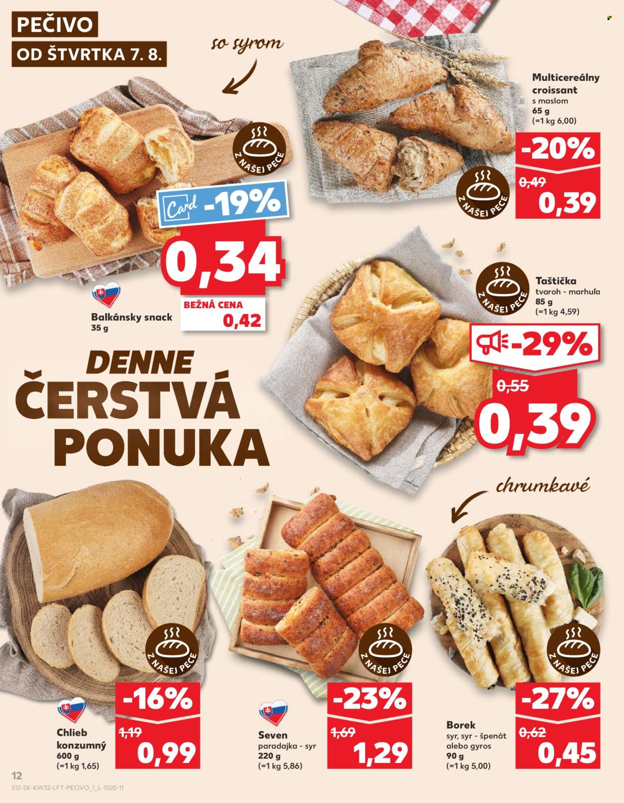 Leták Kaufland - 7.8.2025 - 13.8.2025. Strana 12