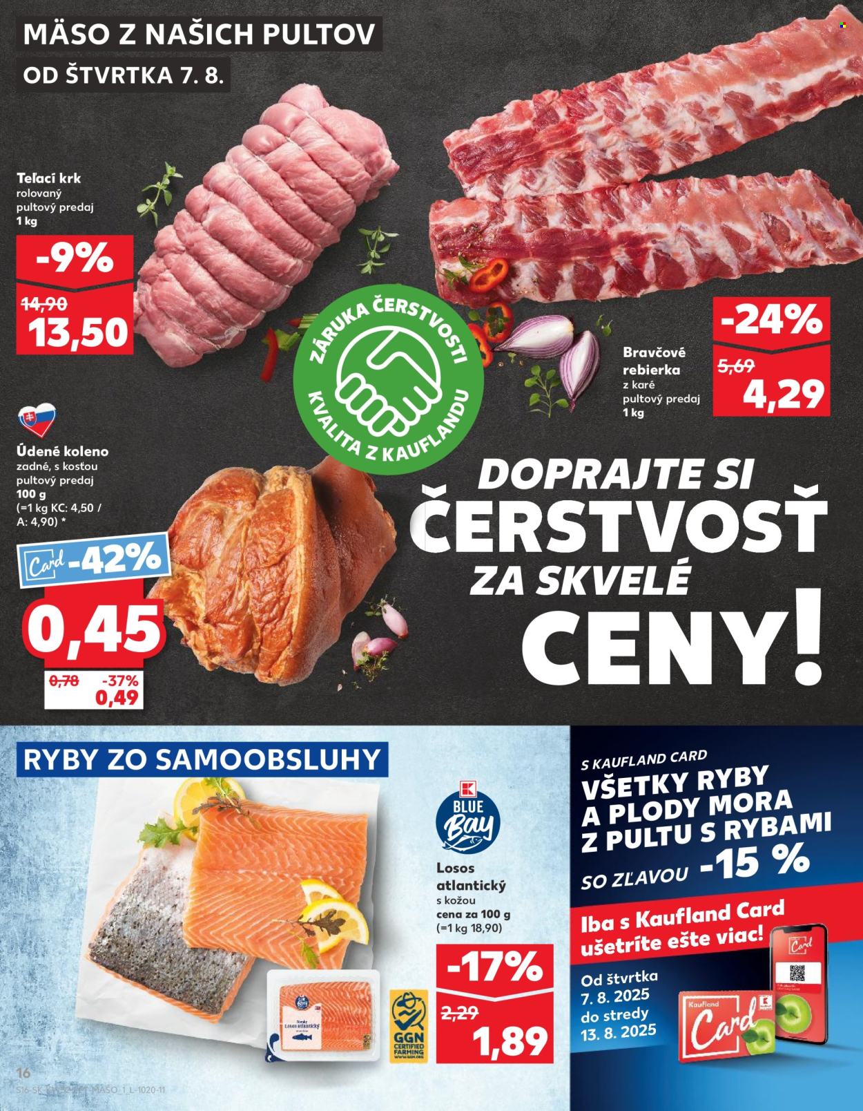 Leták Kaufland - 7.8.2025 - 13.8.2025. Strana 16