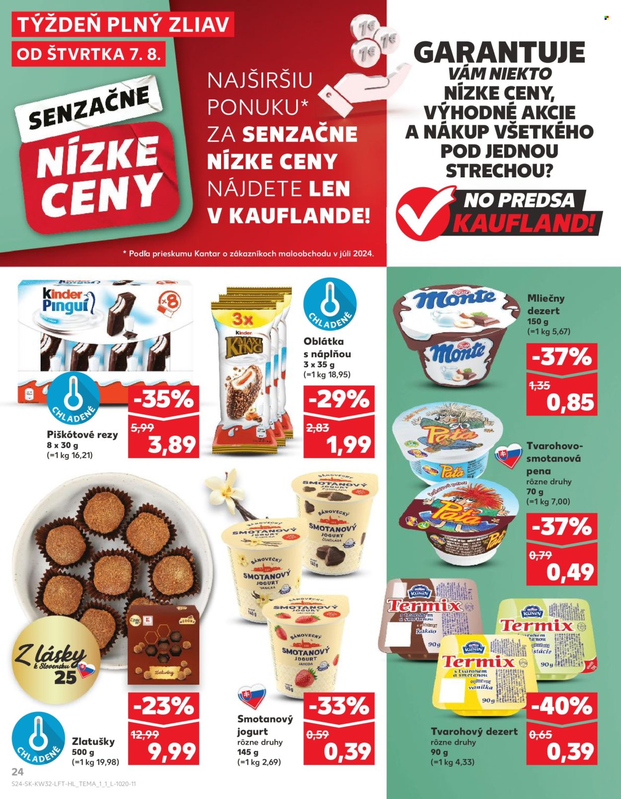 Leták Kaufland - 7.8.2025 - 13.8.2025. Strana 24