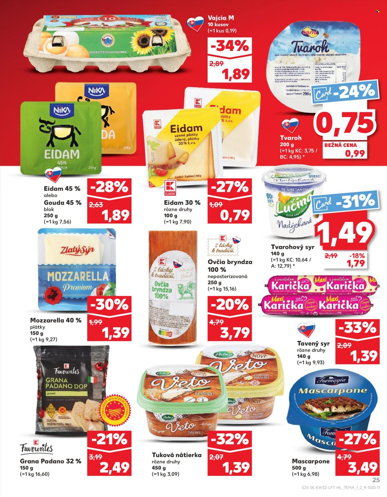 Leták Kaufland - 7.8.2025 - 13.8.2025. Strana 25