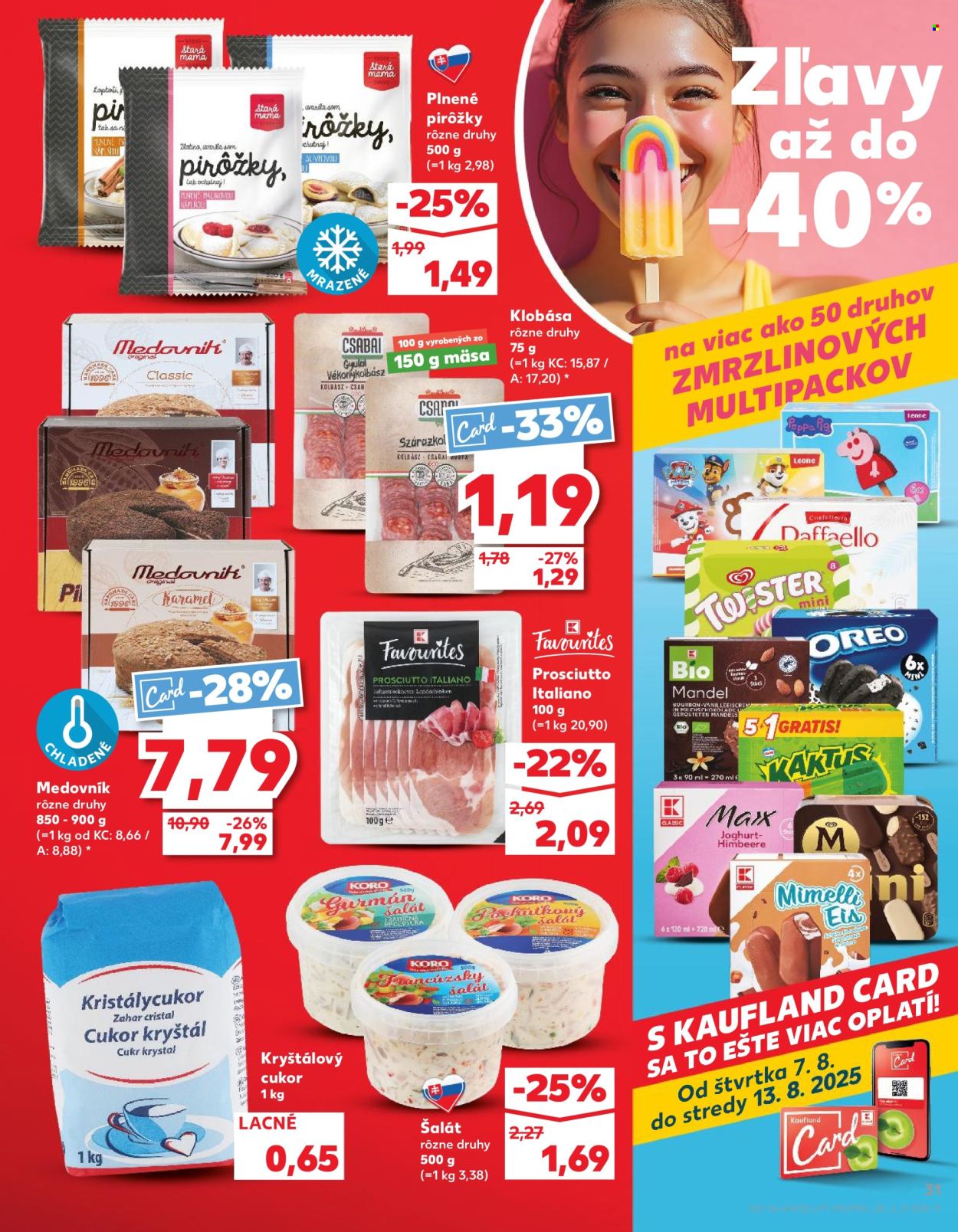Leták Kaufland - 7.8.2025 - 13.8.2025. Strana 31