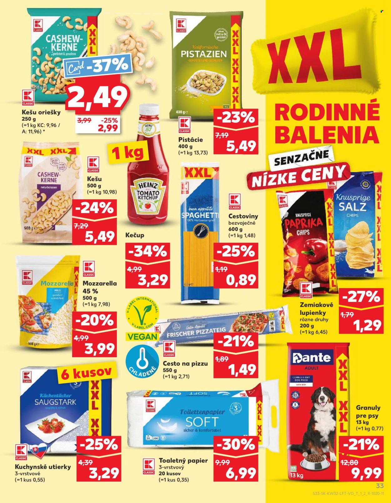 Leták Kaufland - 7.8.2025 - 13.8.2025. Strana 33
