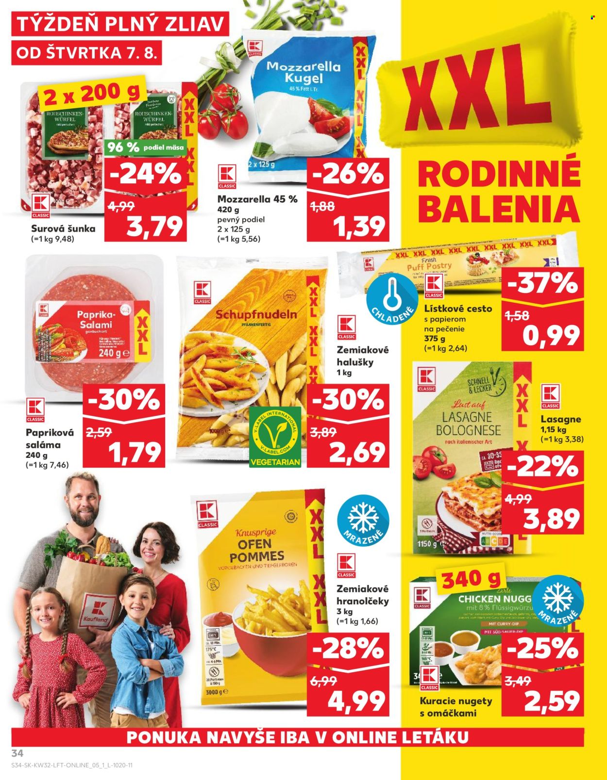Leták Kaufland - 7.8.2025 - 13.8.2025. Strana 34