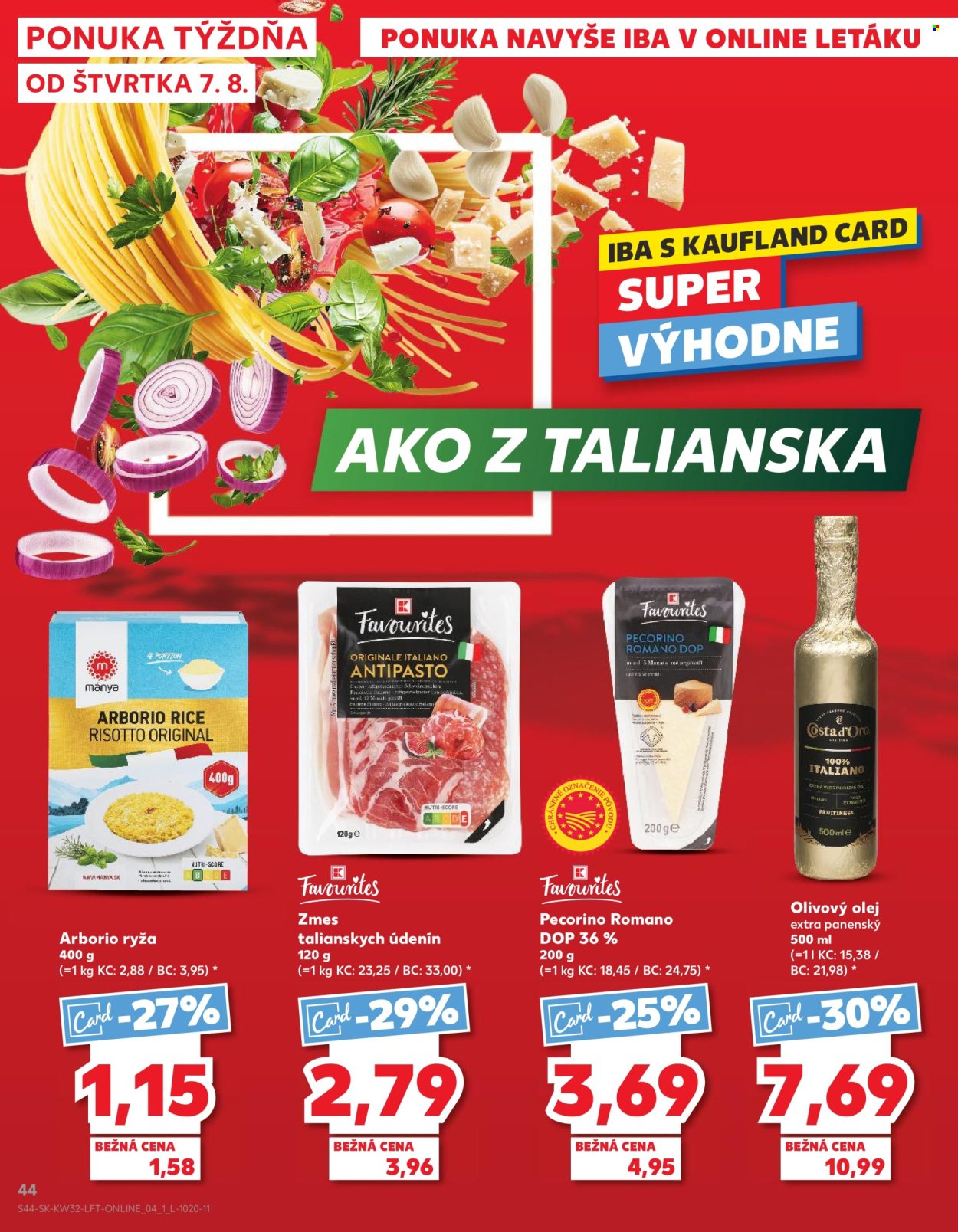 Leták Kaufland - 7.8.2025 - 13.8.2025. Strana 44