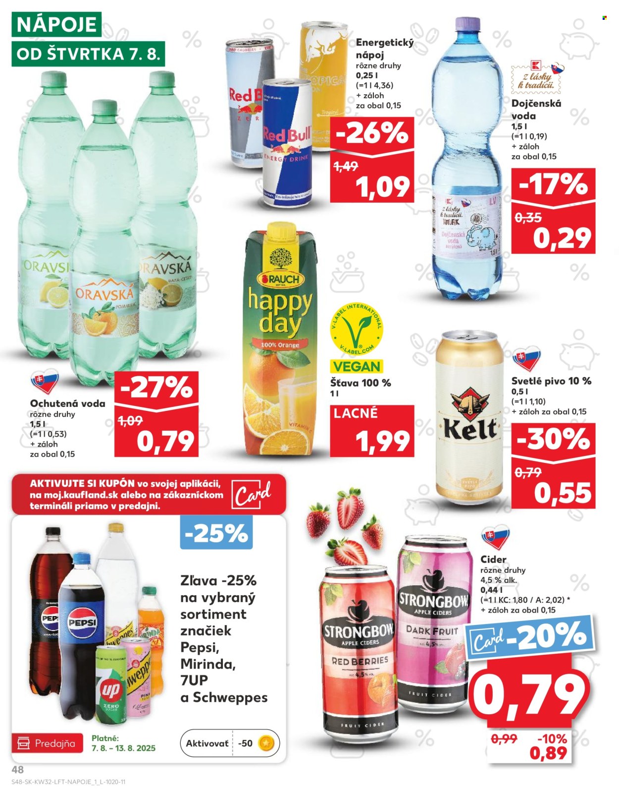 Leták Kaufland - 7.8.2025 - 13.8.2025. Strana 48
