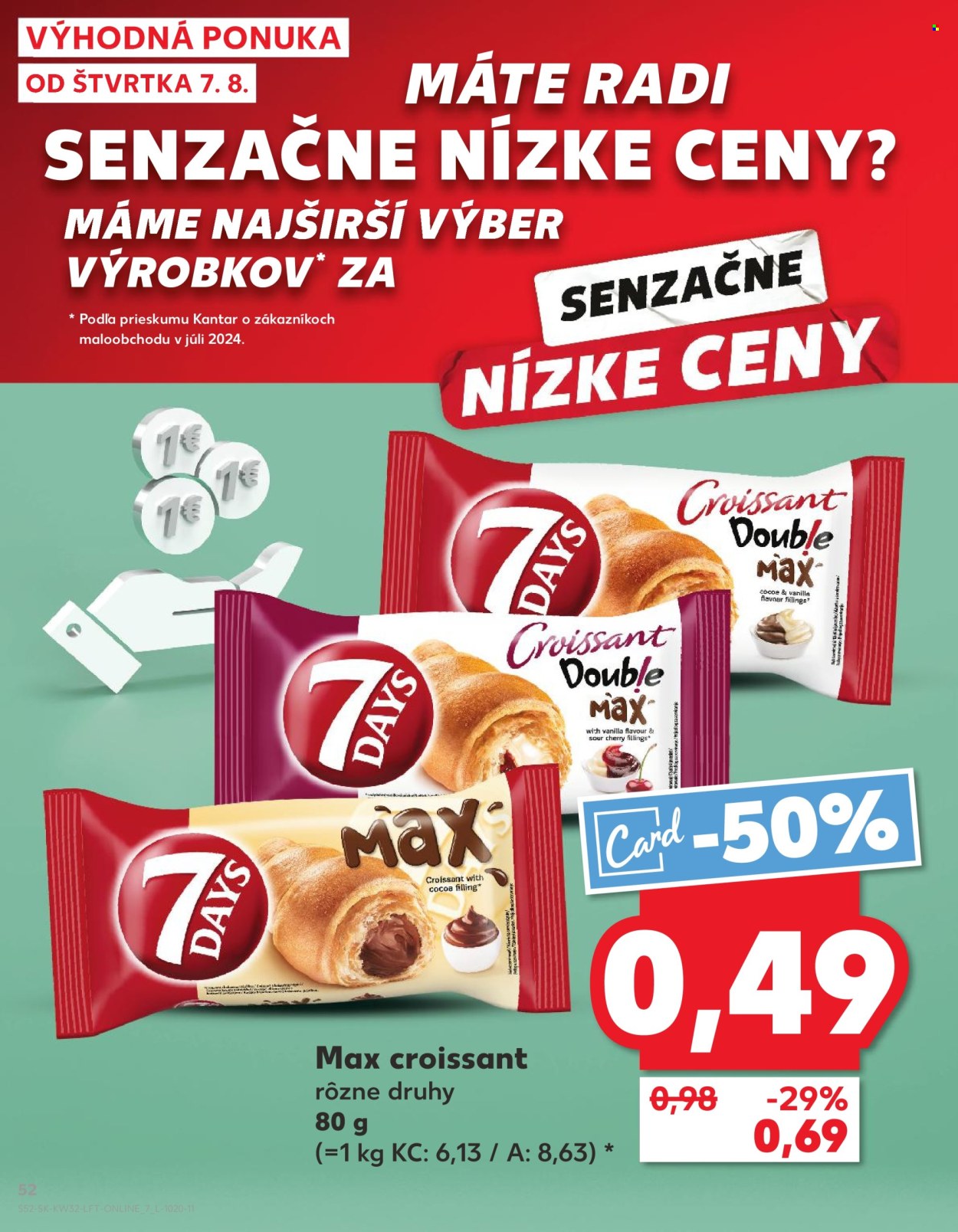 Leták Kaufland - 7.8.2025 - 13.8.2025. Strana 52