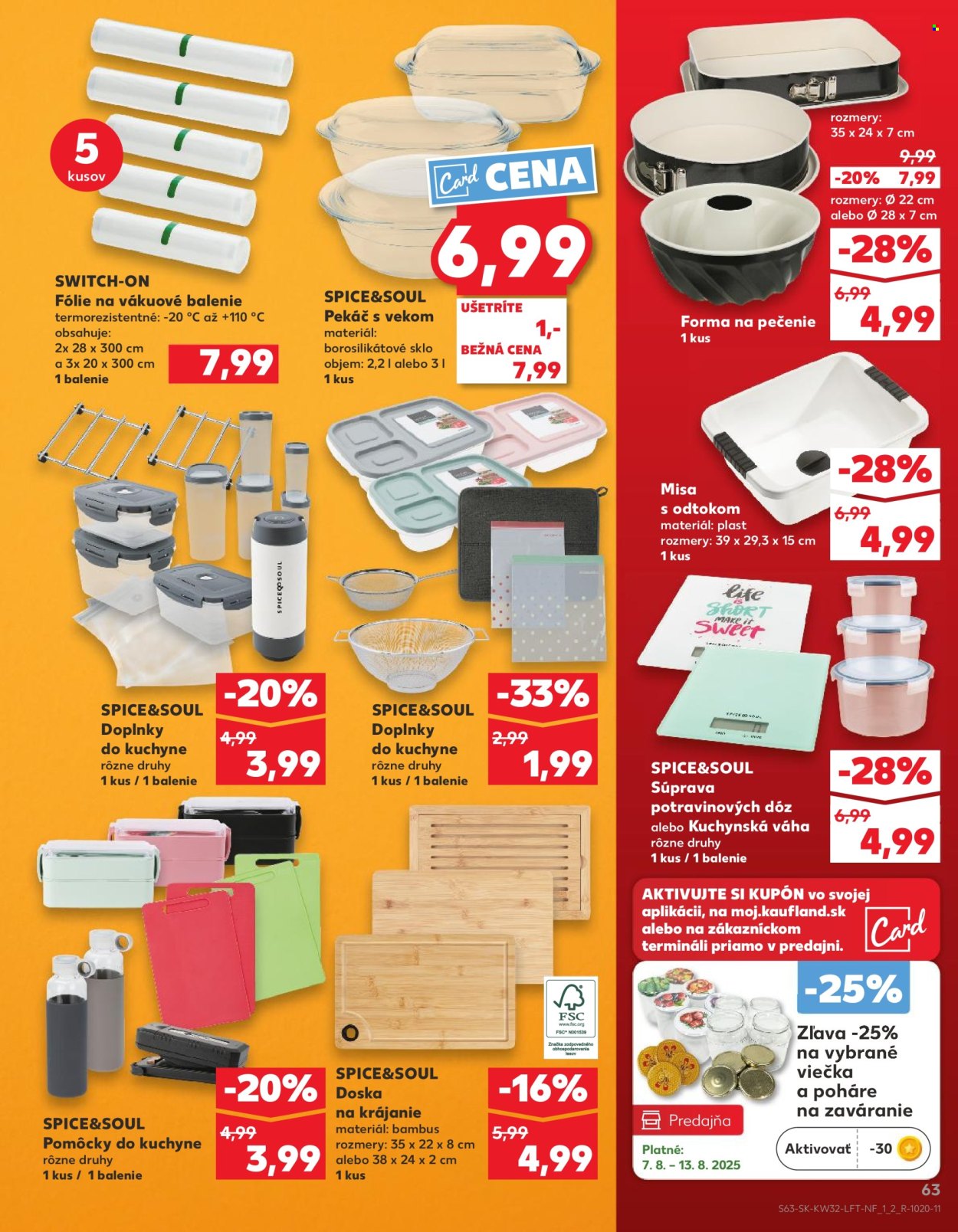Leták Kaufland - 7.8.2025 - 13.8.2025. Strana 63