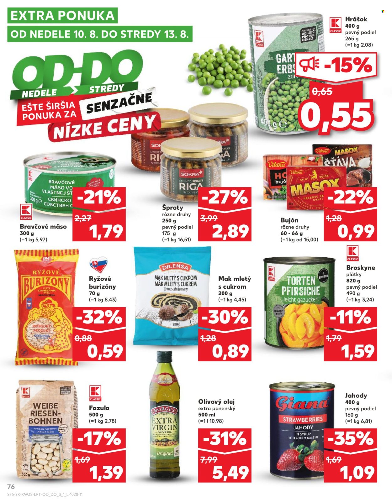 Leták Kaufland - 7.8.2025 - 13.8.2025. Strana 76