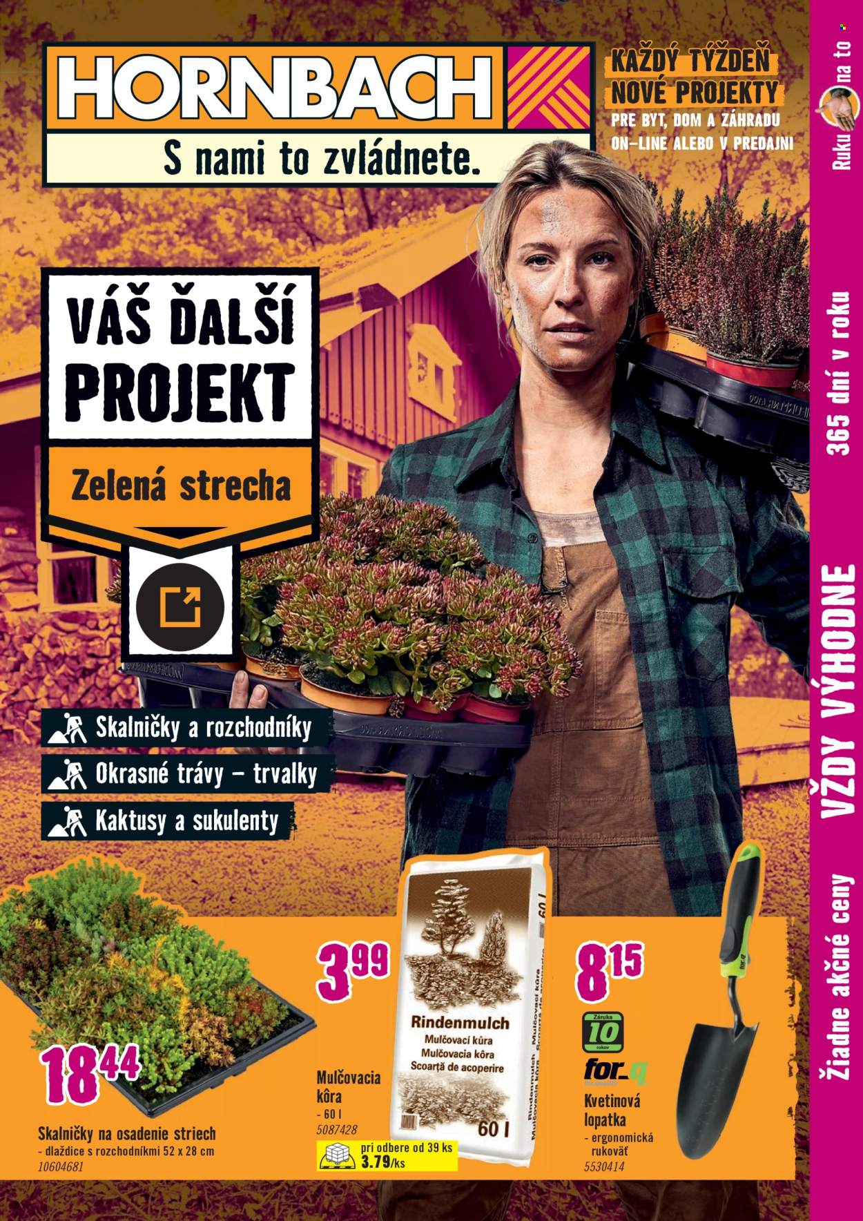 Leták Hornbach - 6.8.2025 - 20.8.2025. Strana 1