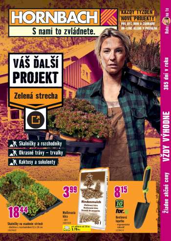 Leták Hornbach - 6.8.2025 - 20.8.2025.