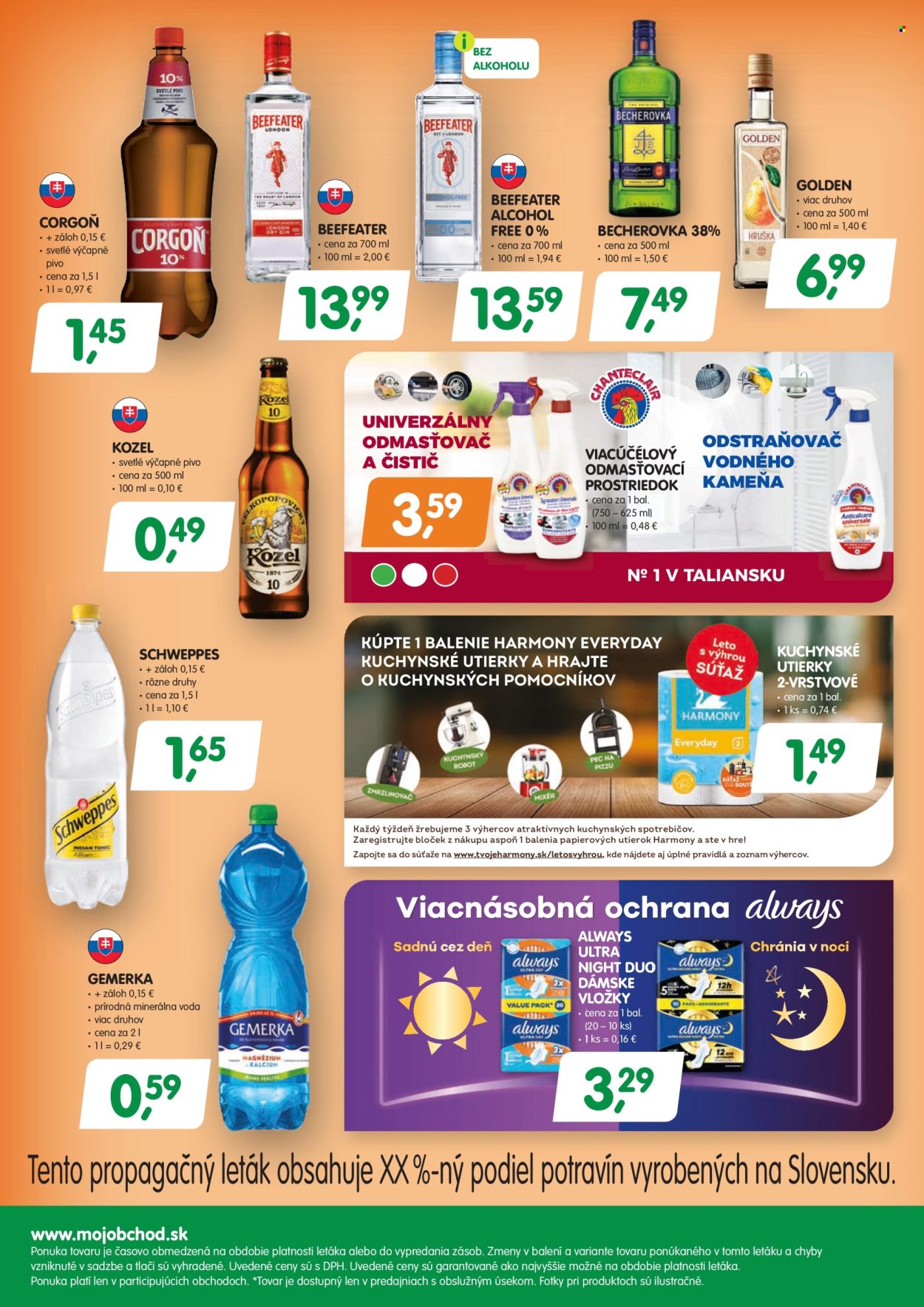 Leták Môj obchod - 1.8.2025 - 14.8.2025. Strana 4