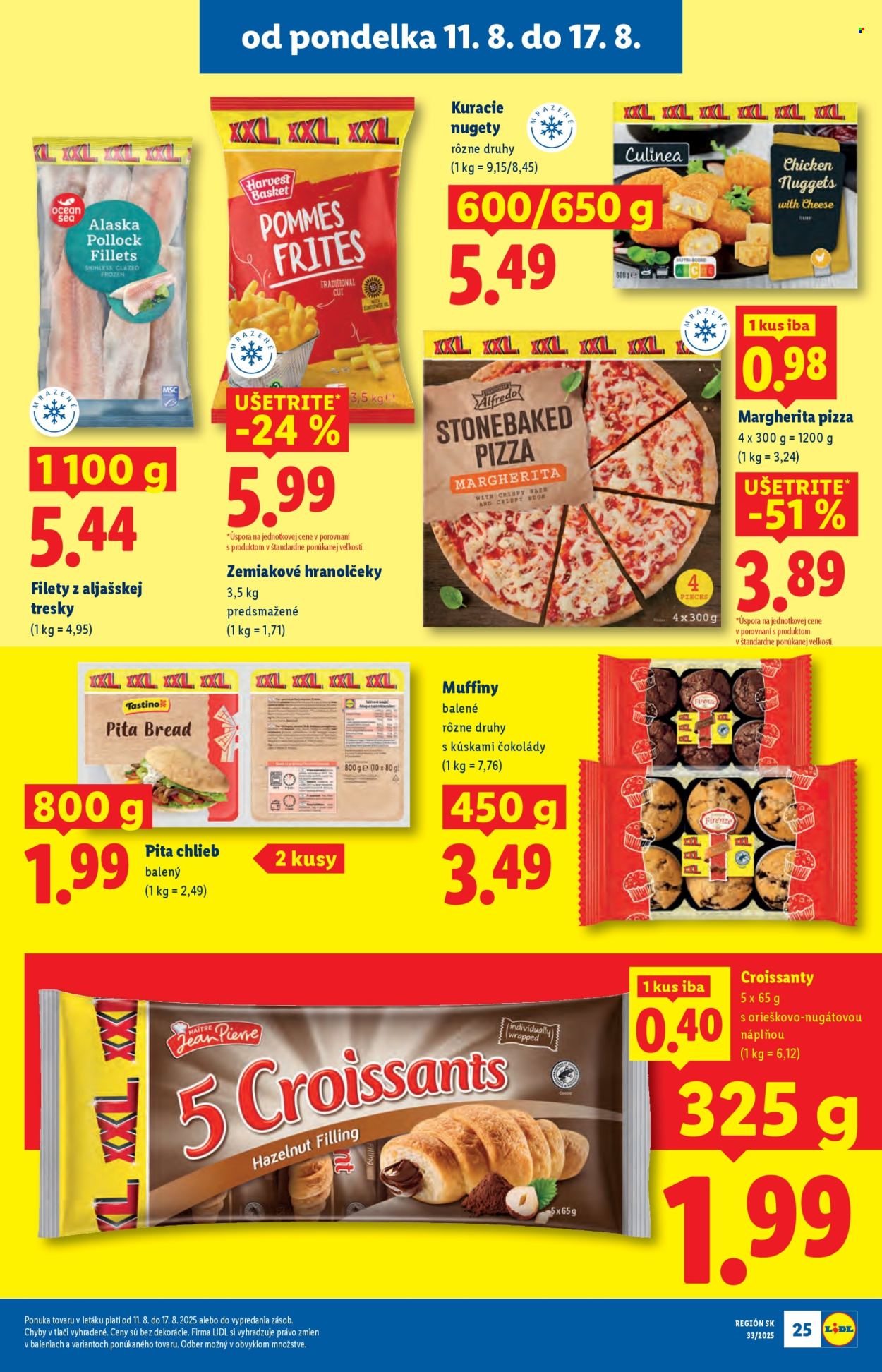 Leták Lidl - 11.8.2025 - 17.8.2025. Strana 25