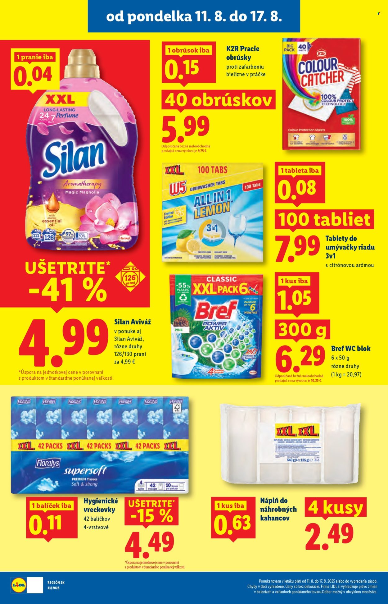 Leták Lidl - 11.8.2025 - 17.8.2025. Strana 30