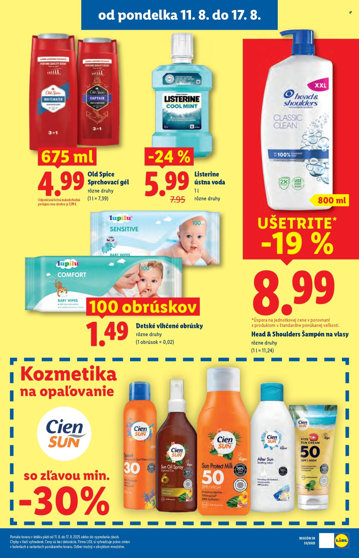 Leták Lidl - 11.8.2025 - 17.8.2025. Strana 31