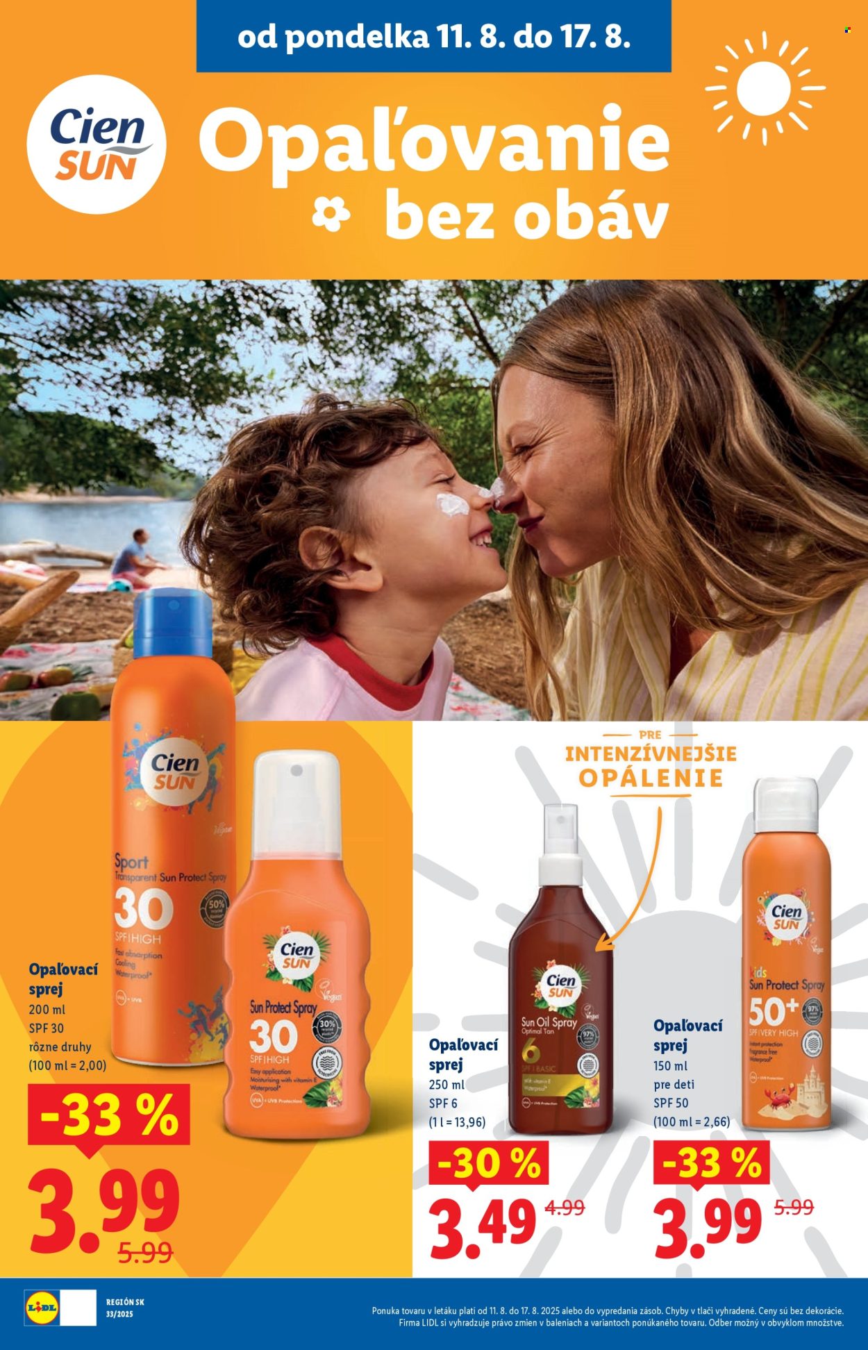 Leták Lidl - 11.8.2025 - 17.8.2025. Strana 34