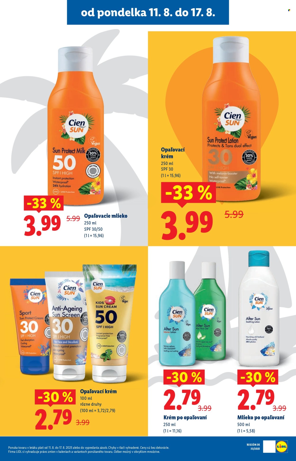 Leták Lidl - 11.8.2025 - 17.8.2025. Strana 35