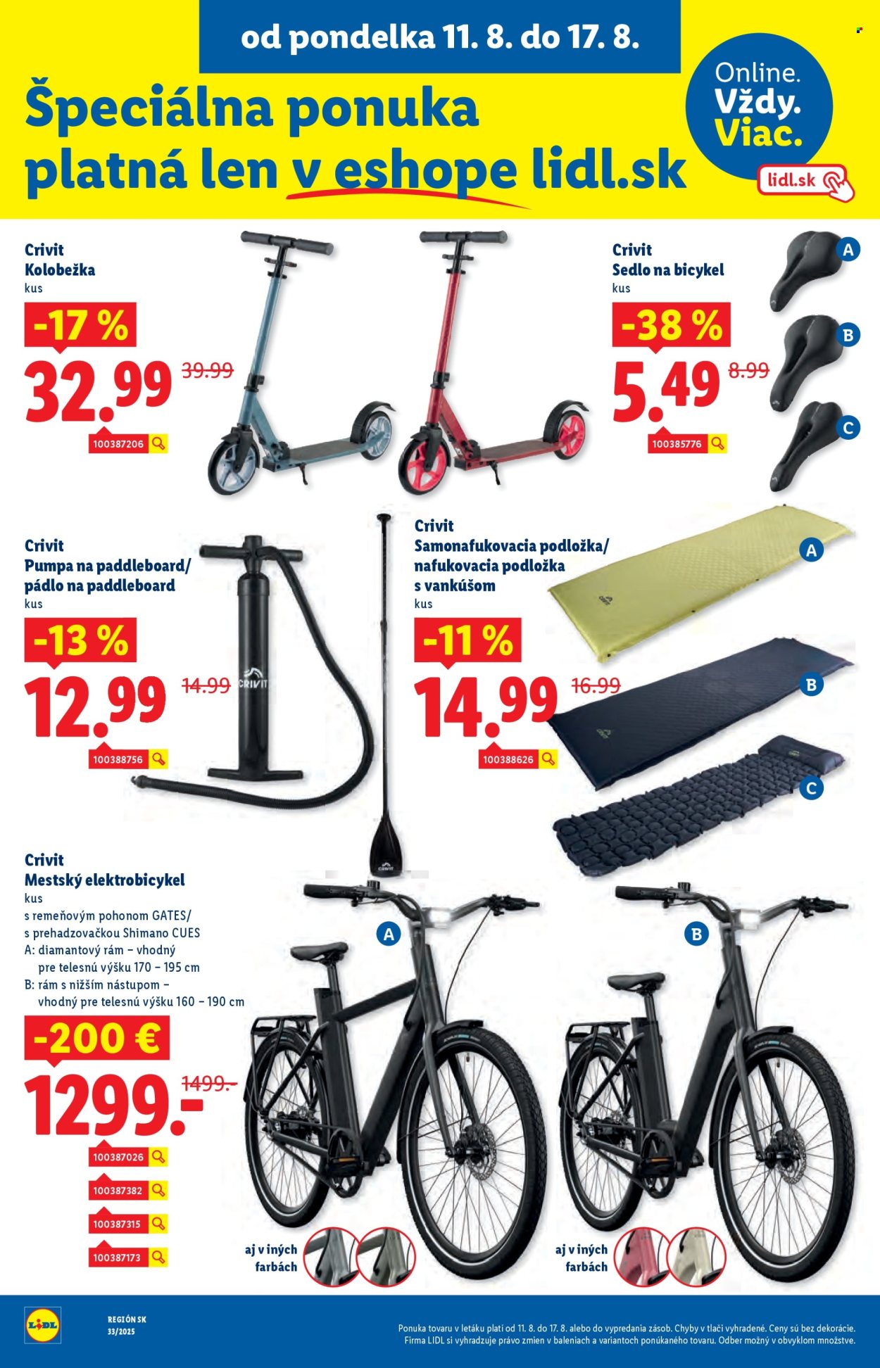 Leták Lidl - 11.8.2025 - 17.8.2025. Strana 48