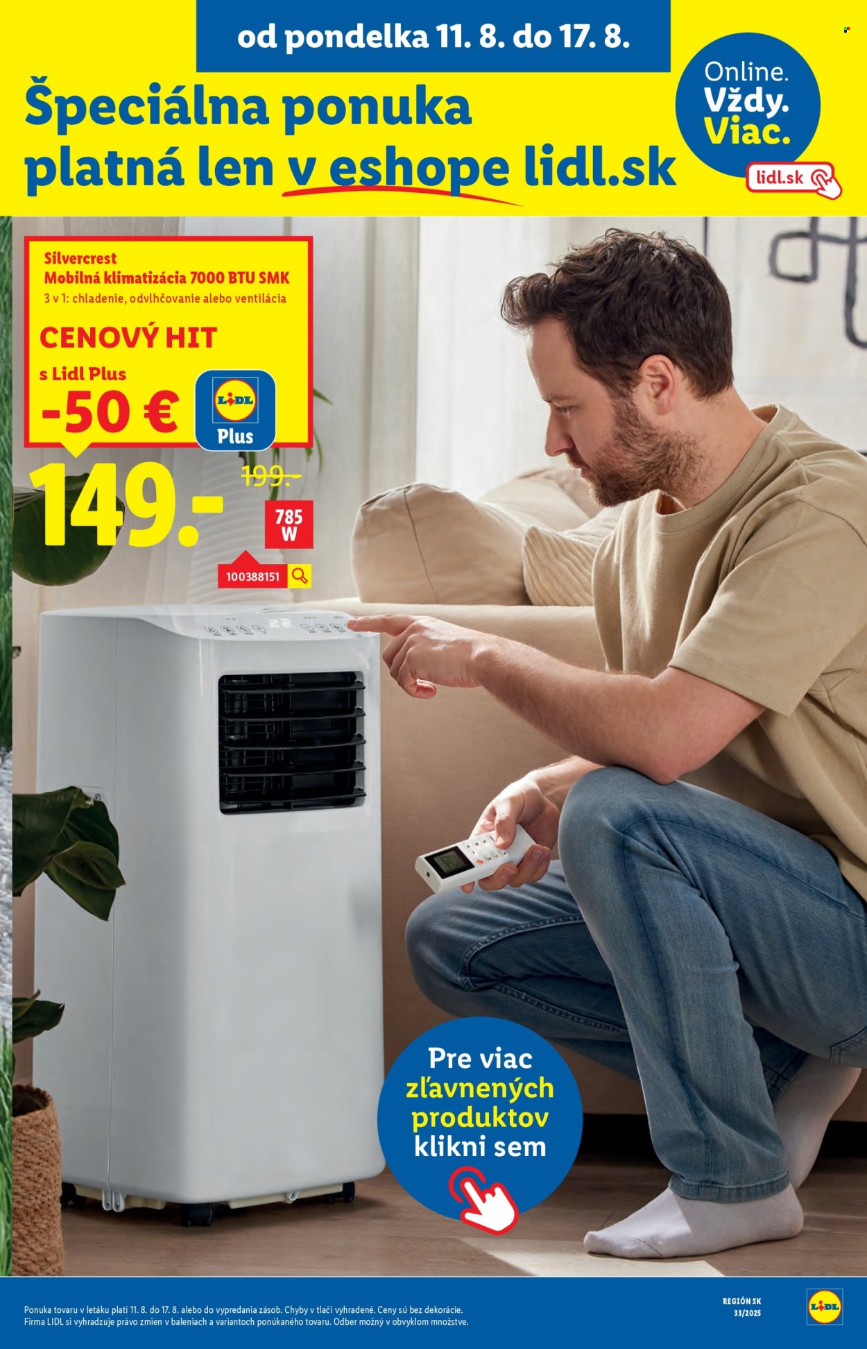 Leták Lidl - 11.8.2025 - 17.8.2025. Strana 51