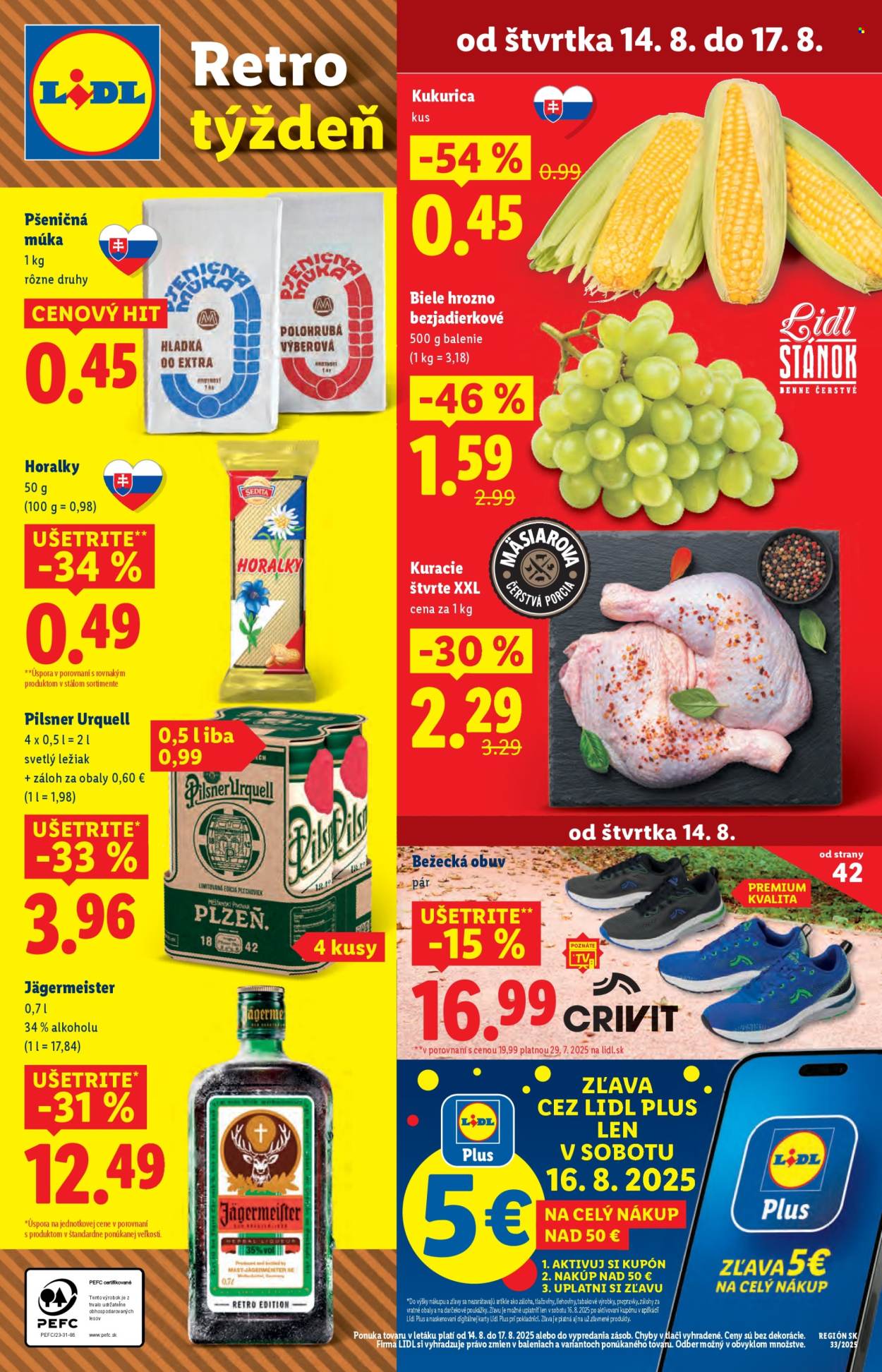 Leták Lidl - 11.8.2025 - 17.8.2025. Strana 56