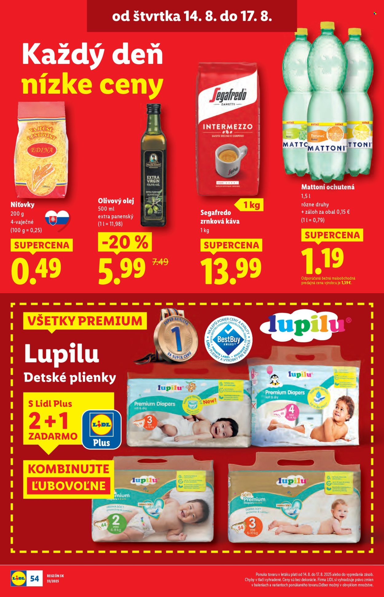 Leták Lidl - 11.8.2025 - 17.8.2025. Strana 60