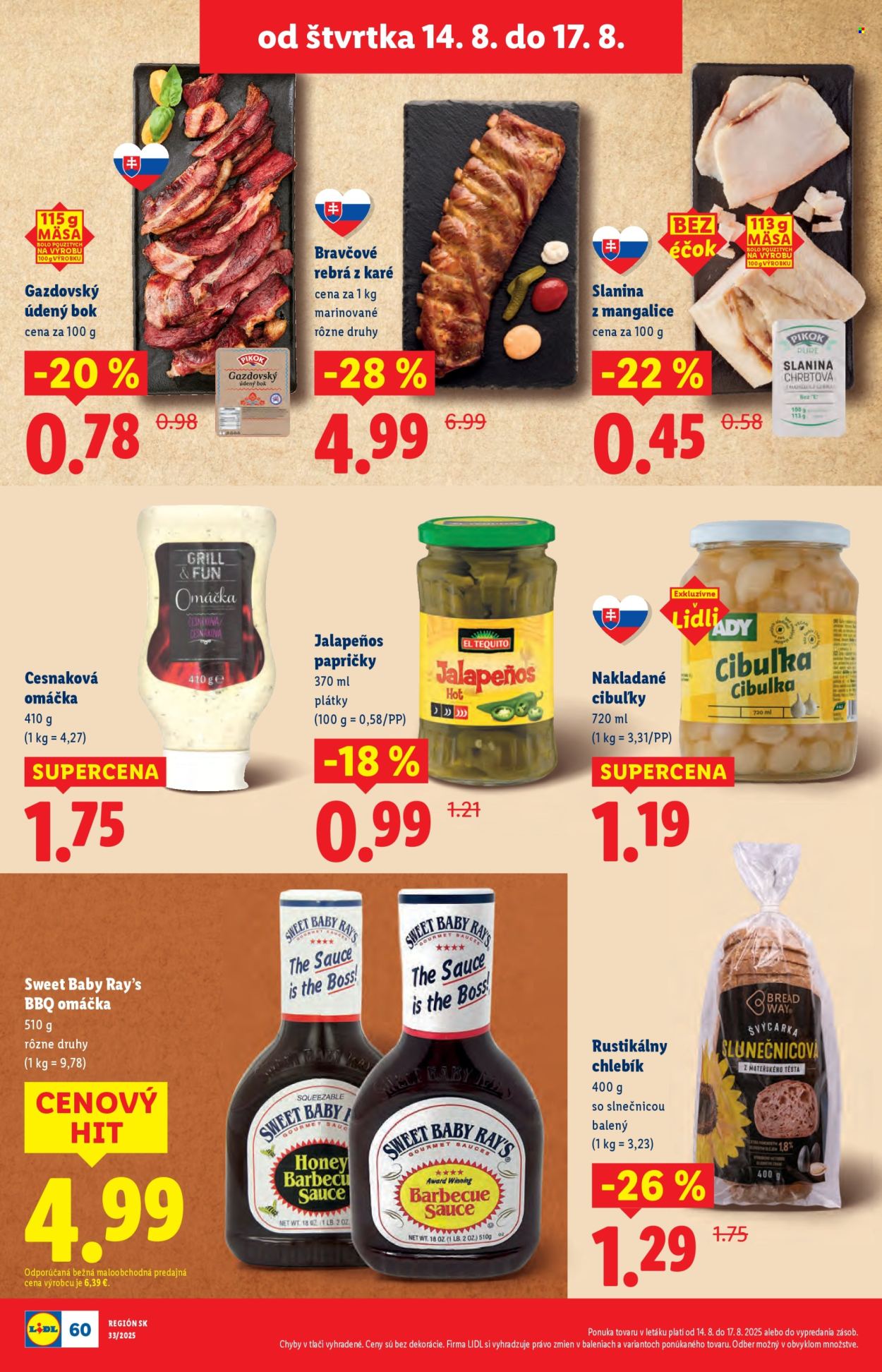 Leták Lidl - 11.8.2025 - 17.8.2025. Strana 66