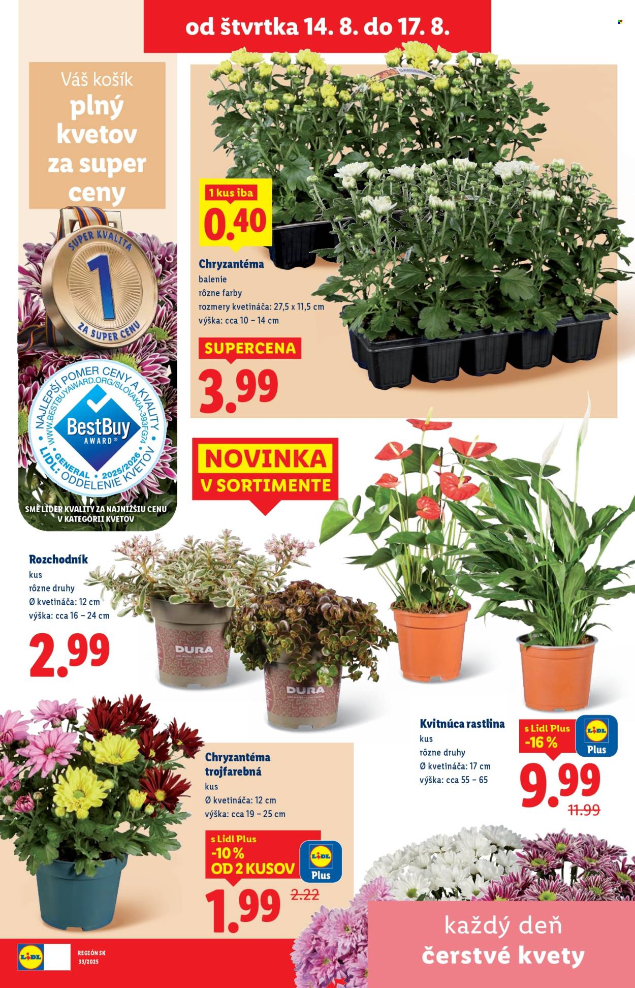 Leták Lidl - 11.8.2025 - 17.8.2025. Strana 84