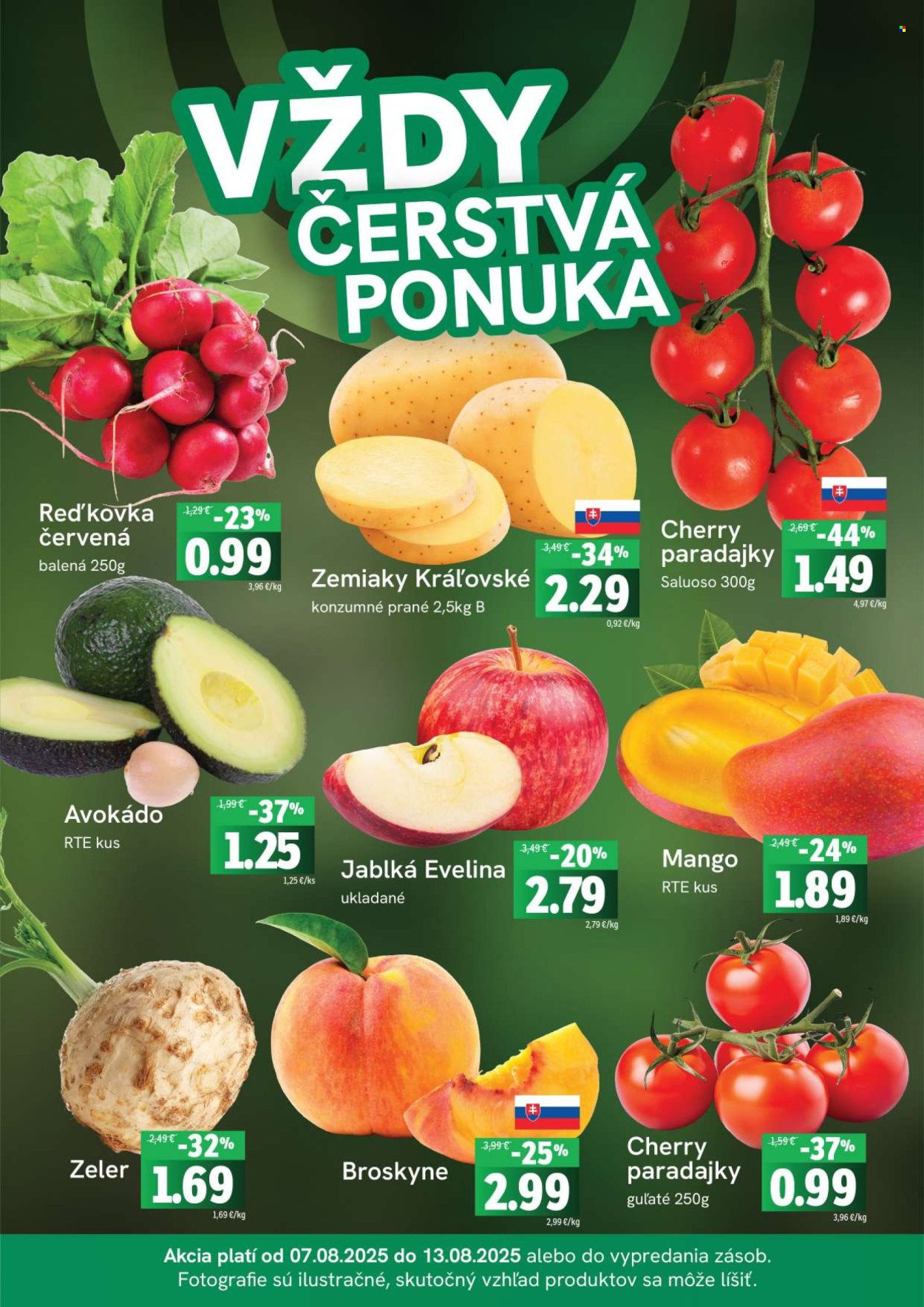 Leták FRESH - 7.8.2025 - 13.8.2025. Strana 3