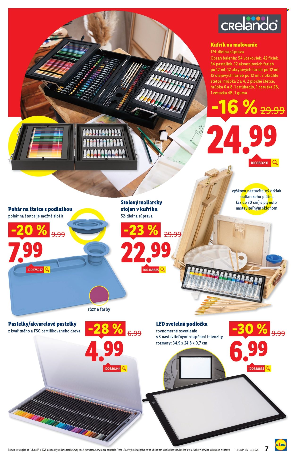 Leták Lidl - 11.8.2025 - 17.8.2025. Strana 7