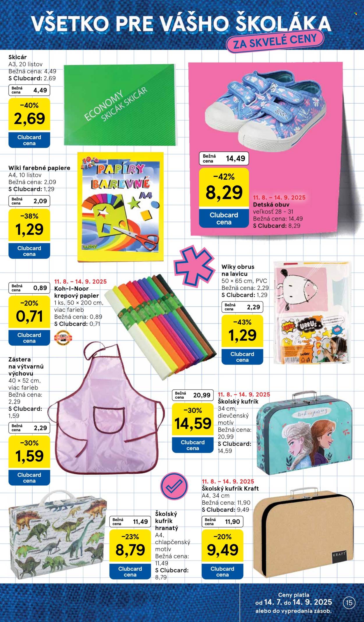 Leták TESCO - 11.8.2025 - 14.9.2025. Strana 15