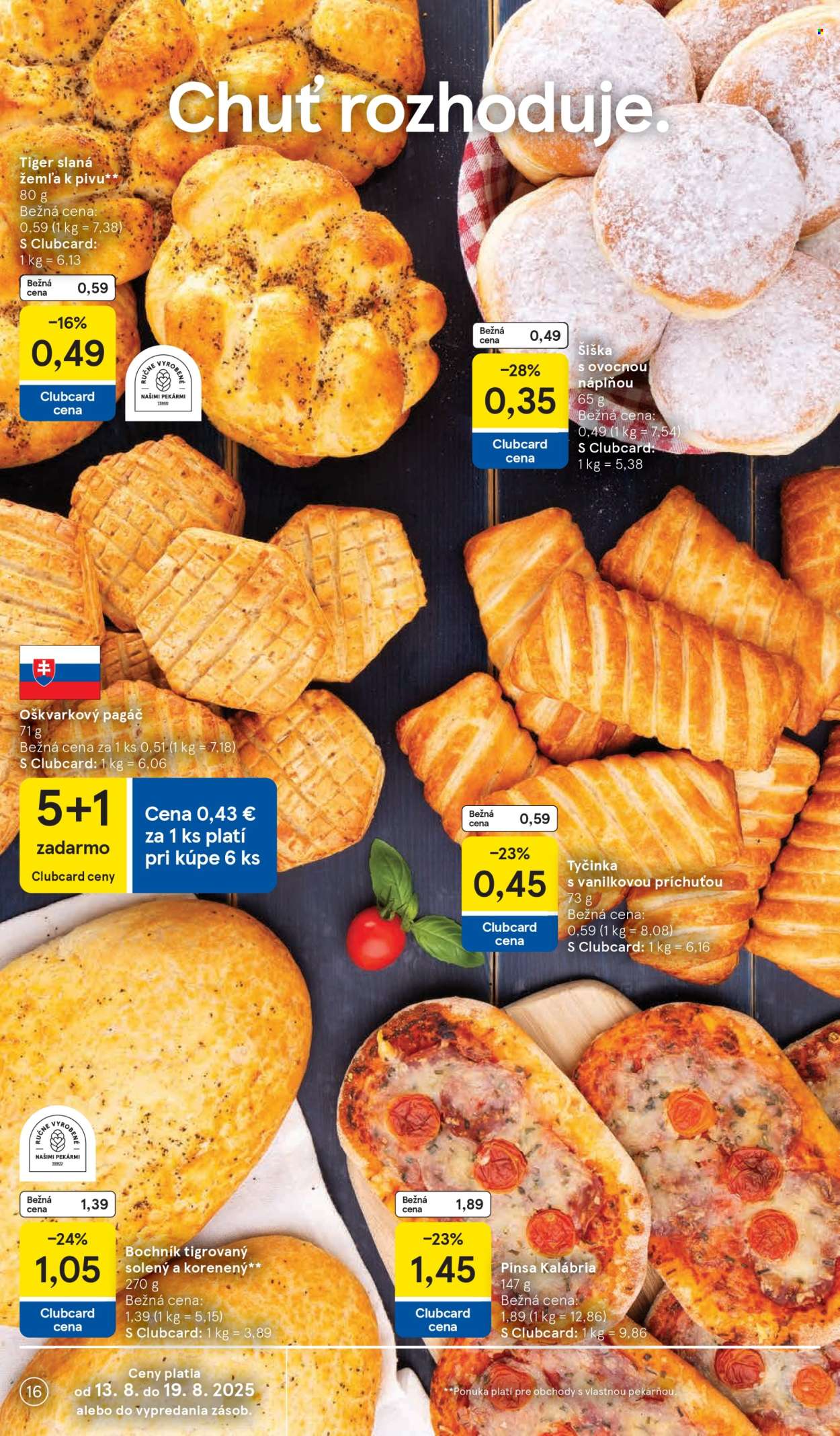 Leták TESCO - 13.8.2025 - 19.8.2025. Strana 16