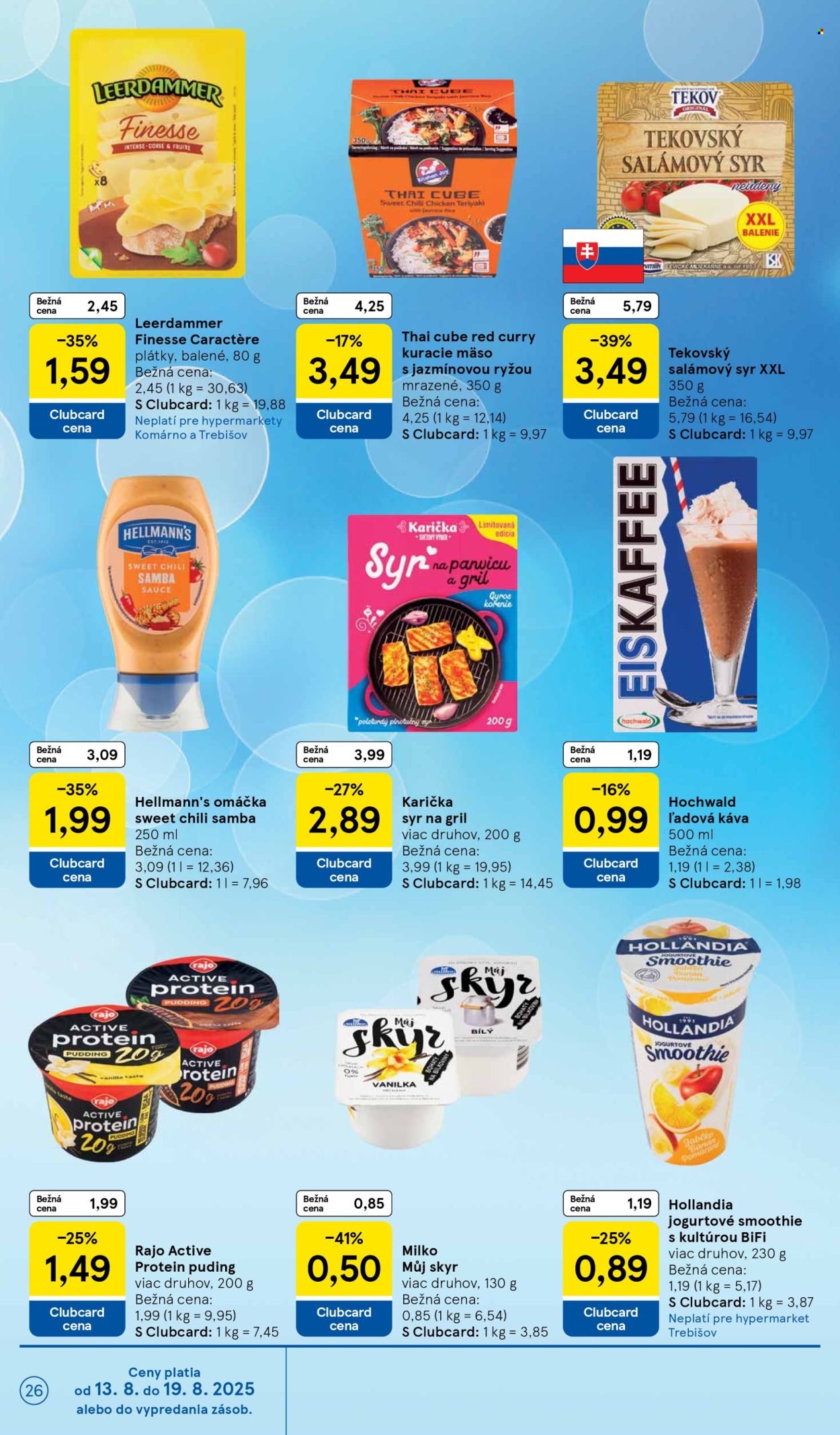 Leták TESCO - 13.8.2025 - 19.8.2025. Strana 26