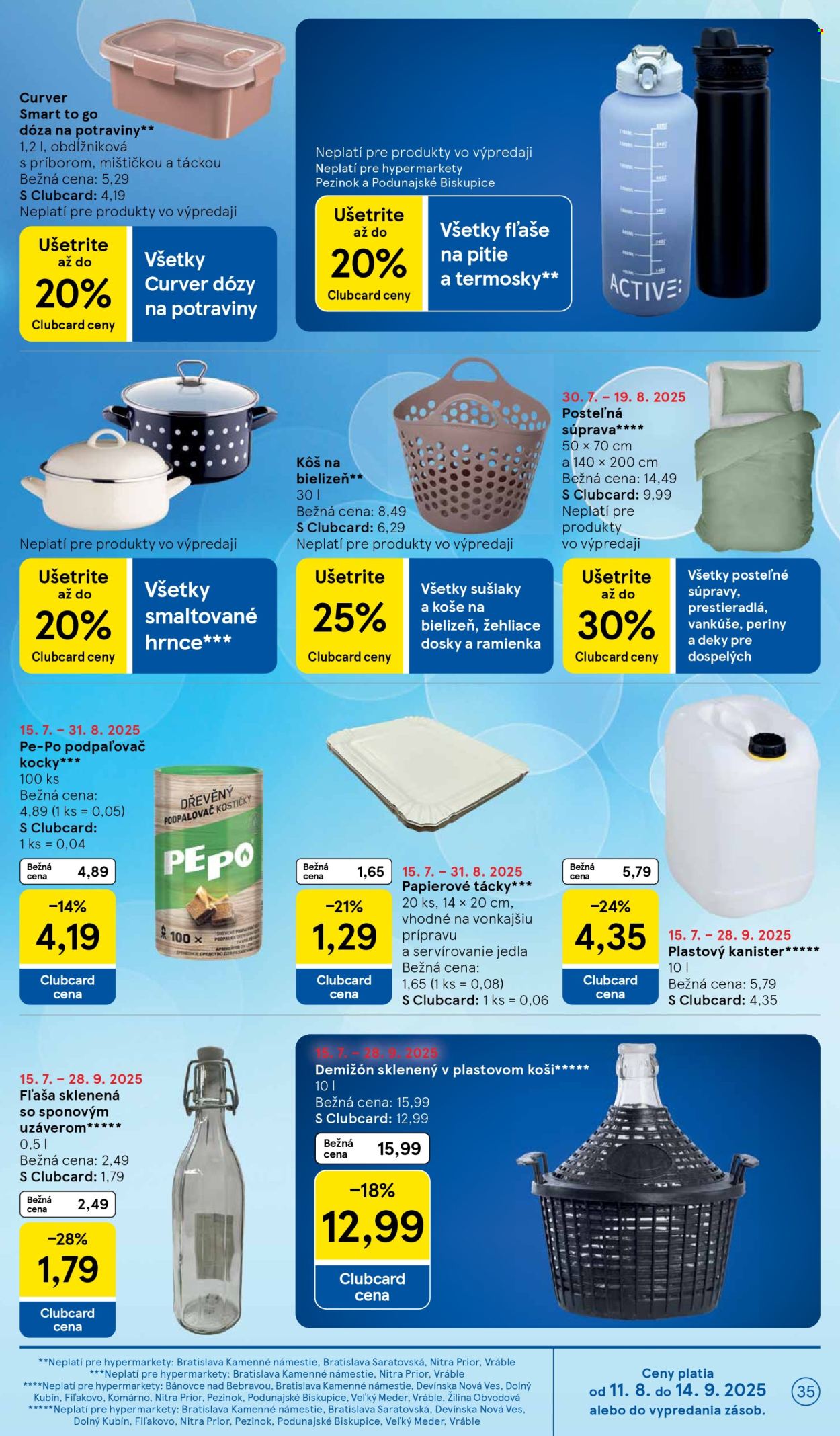 Leták TESCO - 13.8.2025 - 19.8.2025. Strana 35