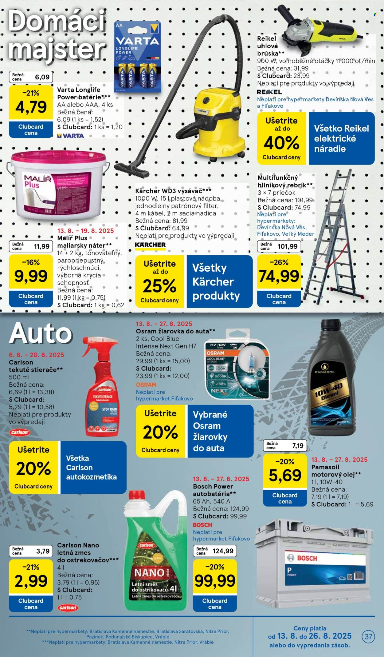 Leták TESCO - 13.8.2025 - 19.8.2025. Strana 37