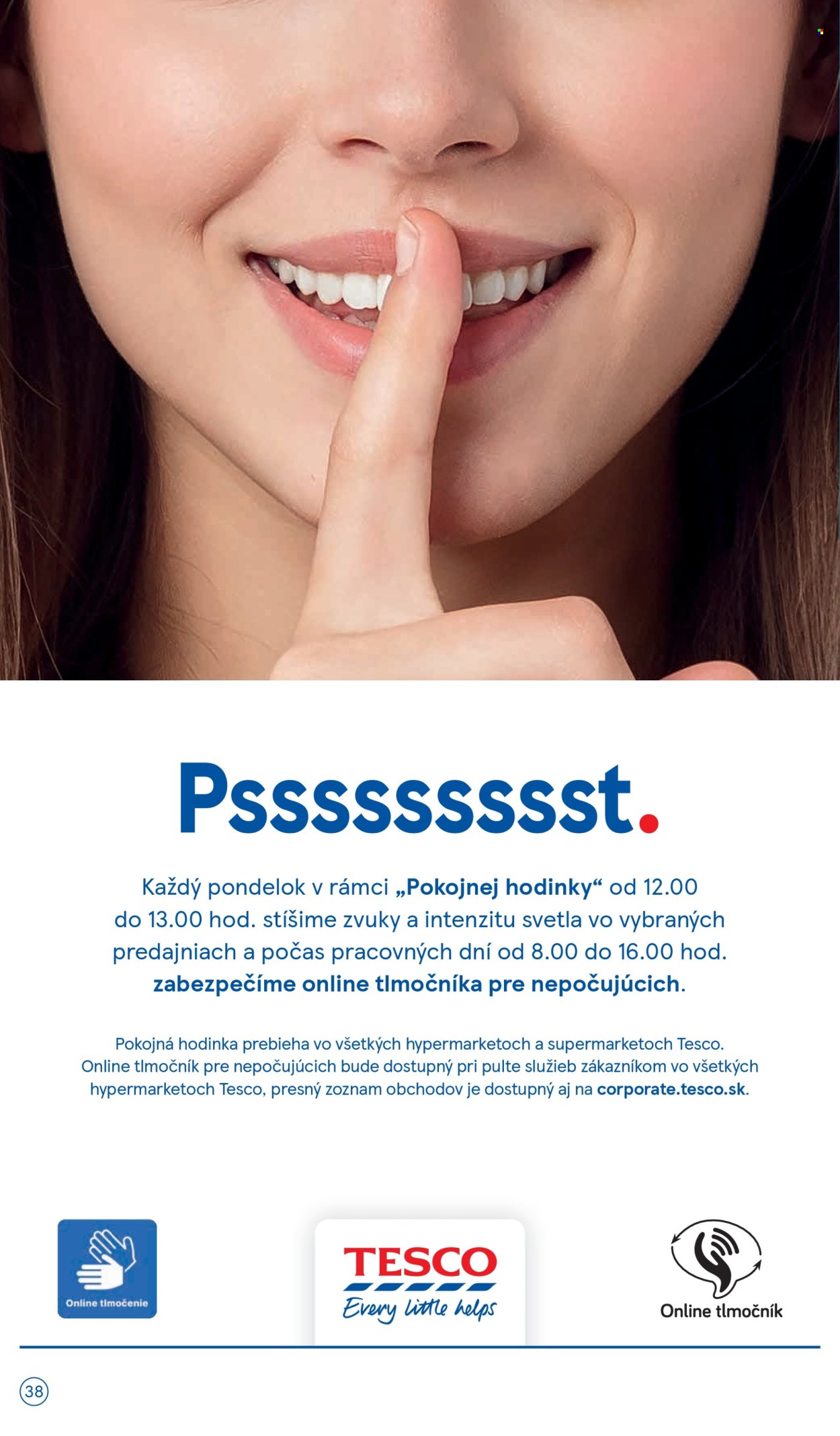 Leták TESCO - 13.8.2025 - 19.8.2025. Strana 38