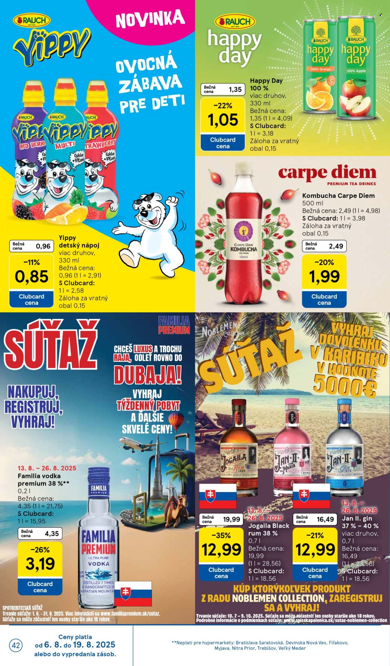 Leták TESCO - 13.8.2025 - 19.8.2025. Strana 42