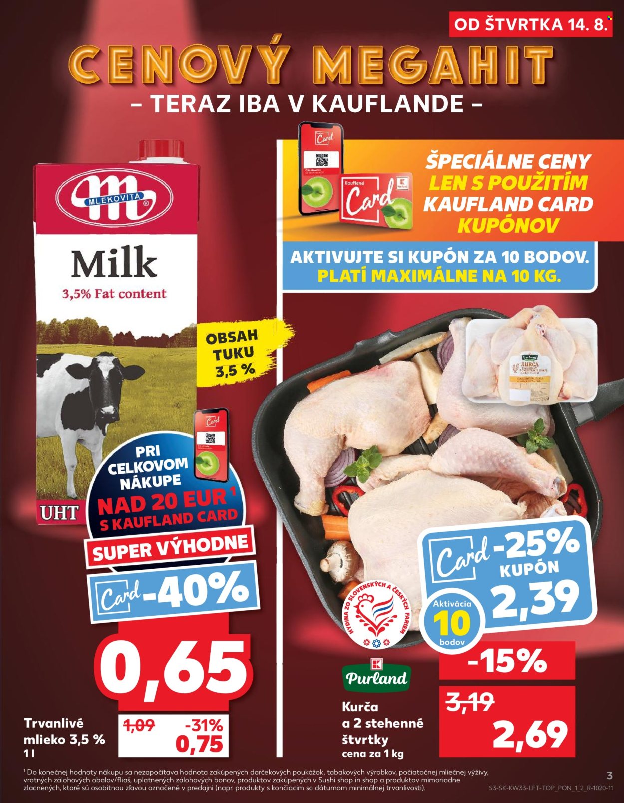 Leták Kaufland - 14.8.2025 - 20.8.2025. Strana 3