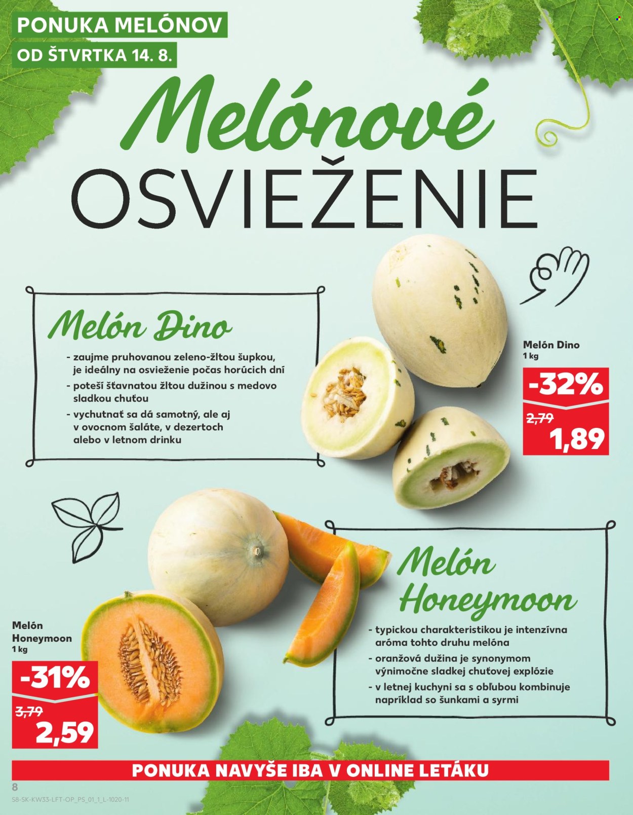Leták Kaufland - 14.8.2025 - 20.8.2025. Strana 8