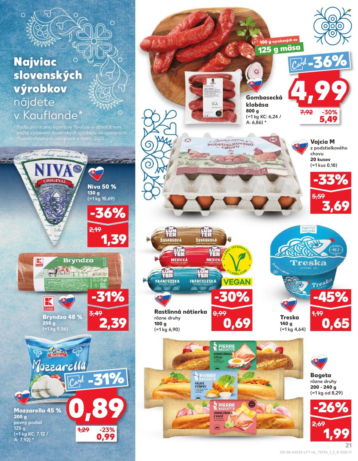 Leták Kaufland - 14.8.2025 - 20.8.2025. Strana 21