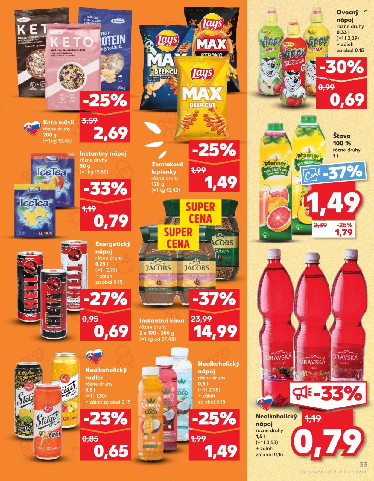 Leták Kaufland - 14.8.2025 - 20.8.2025. Strana 33