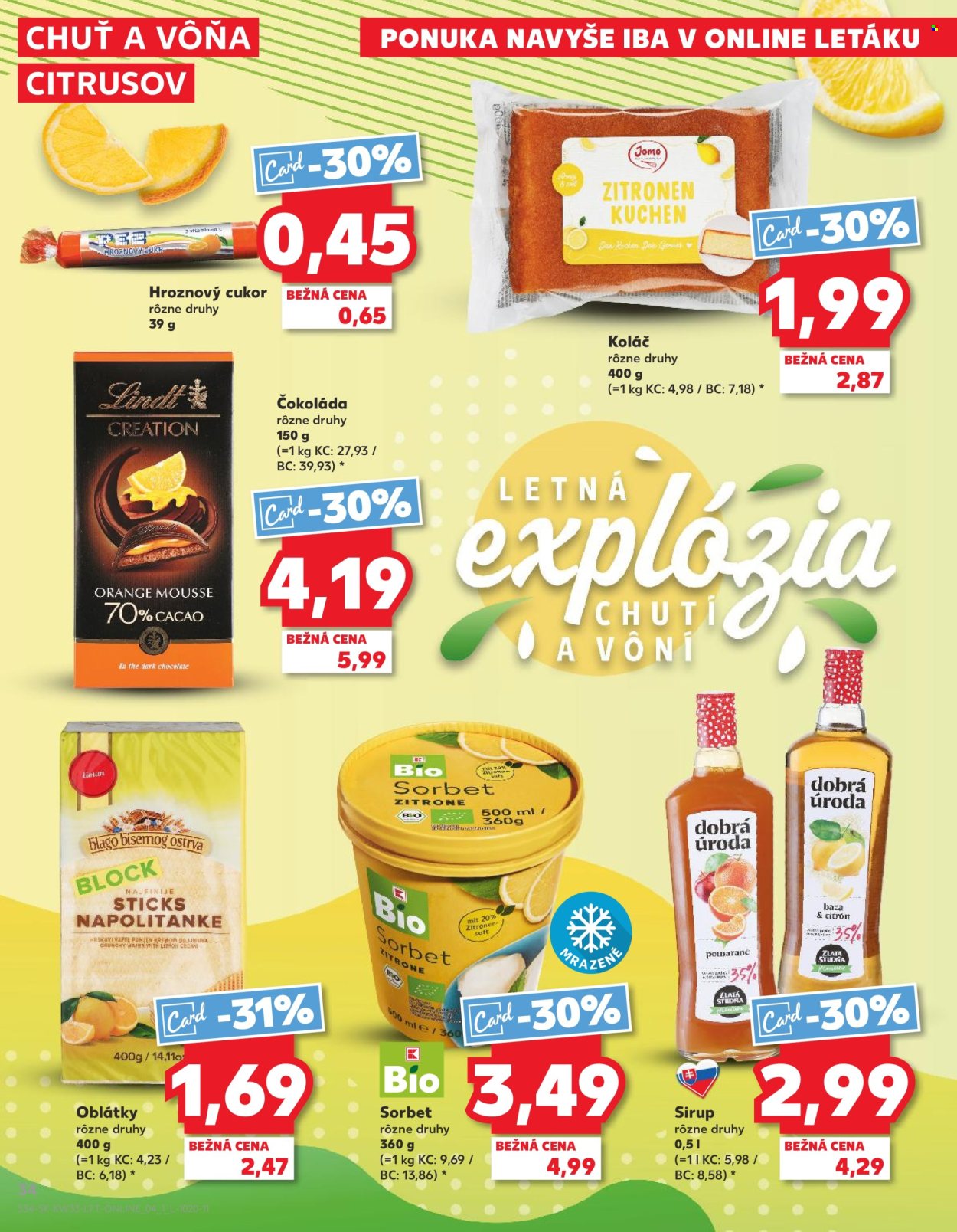 Leták Kaufland - 14.8.2025 - 20.8.2025. Strana 34