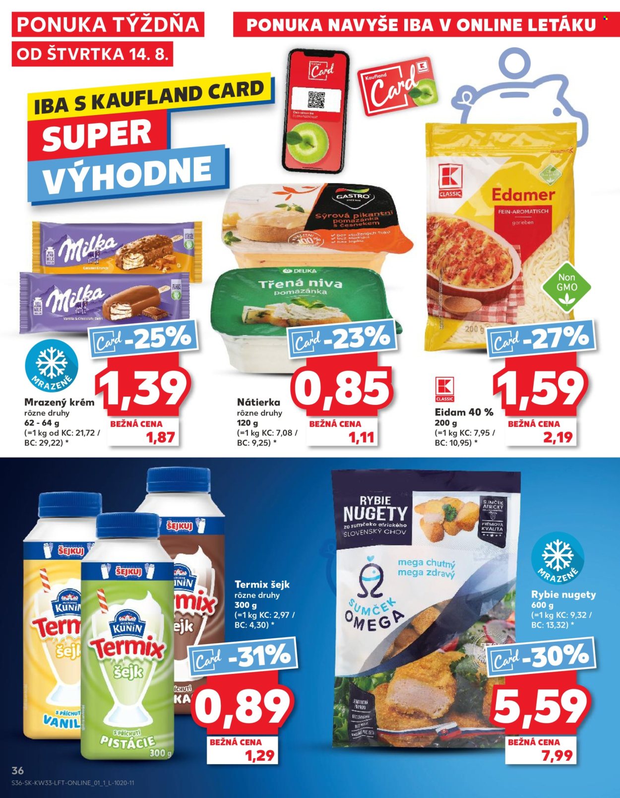 Leták Kaufland - 14.8.2025 - 20.8.2025. Strana 36