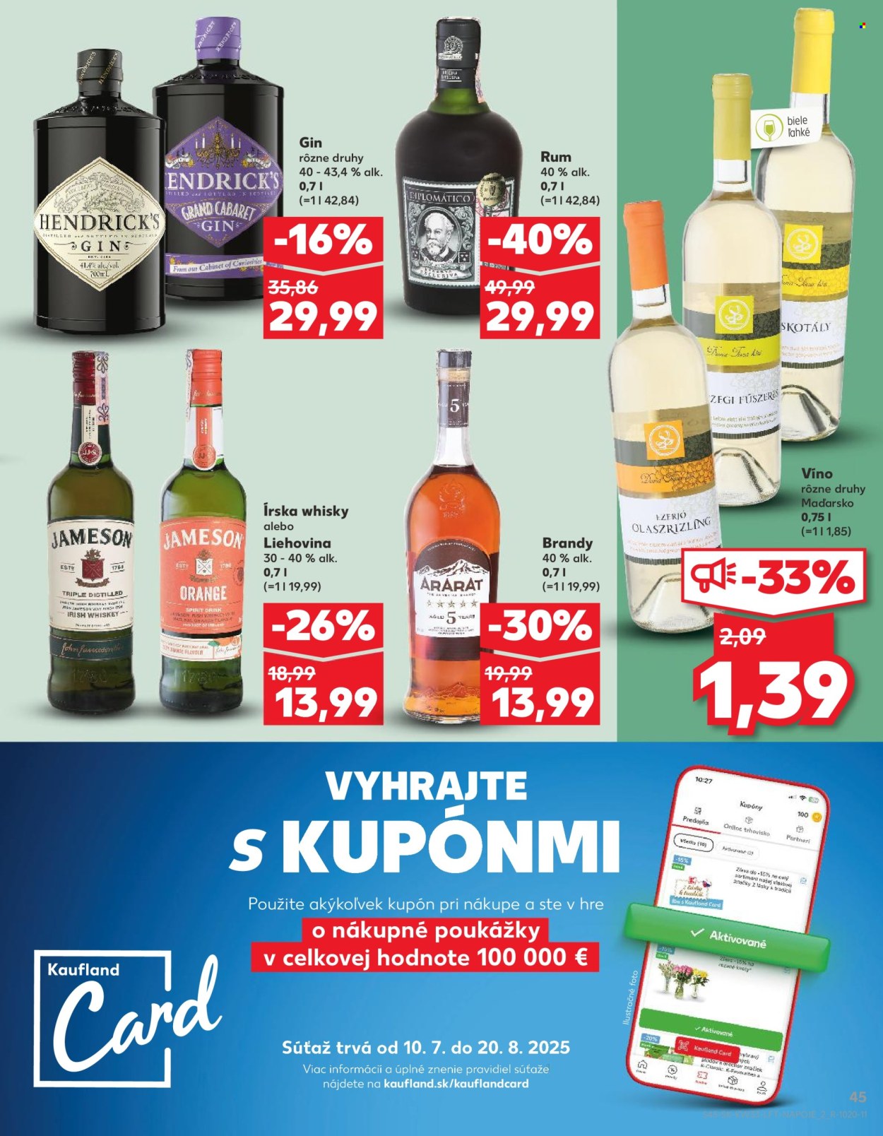 Leták Kaufland - 14.8.2025 - 20.8.2025. Strana 45